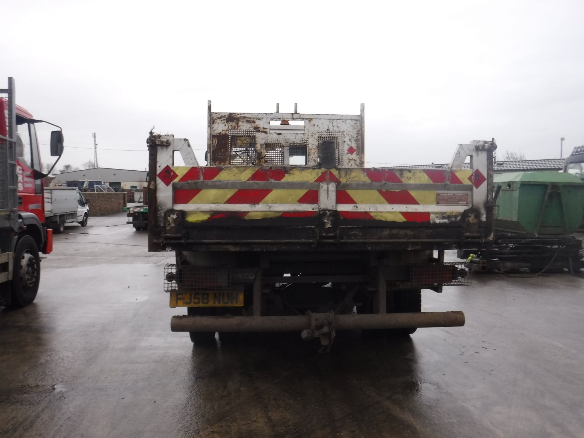 2008 iveco eurp cargo 75e16 303225km tipper towbar good runner v5 here 7500kg drive on a car - Image 4 of 5