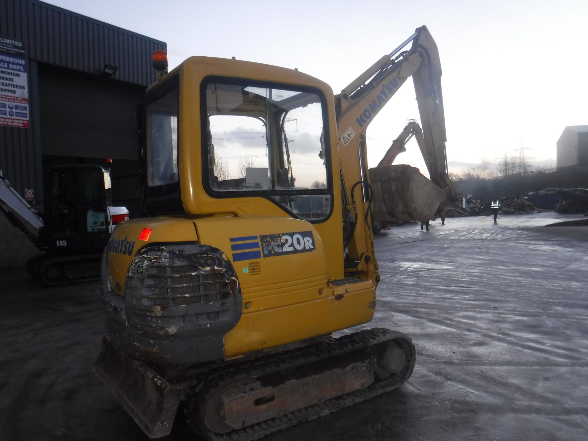 komatsu pc20r mini digger 2005 33161 hours good working order - Image 4 of 4