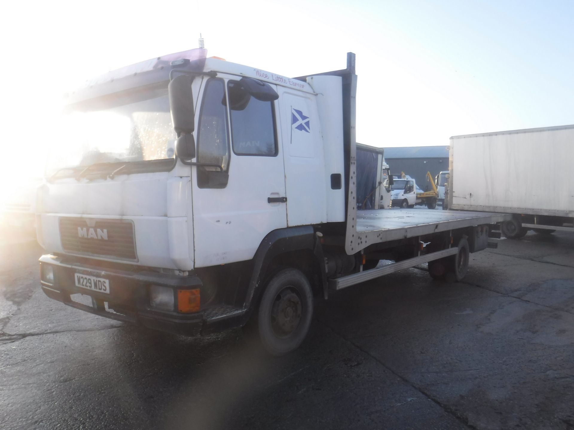 w reg man recovery lorry with winch mot exempt runner - Image 3 of 4