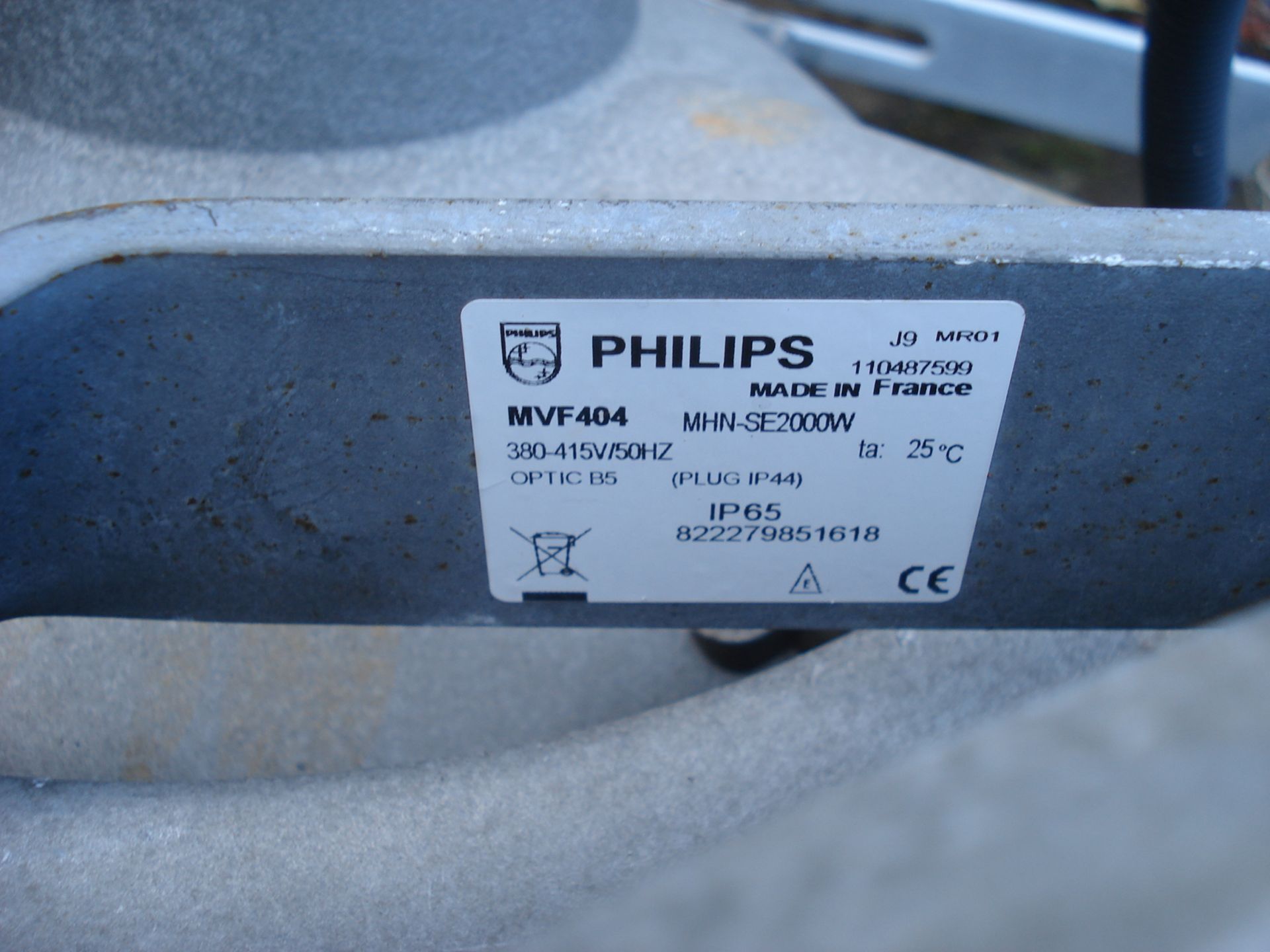 5 x Philips Spotlights - MVF404 - IP65 - 380-415V/50Hz - Image 2 of 3