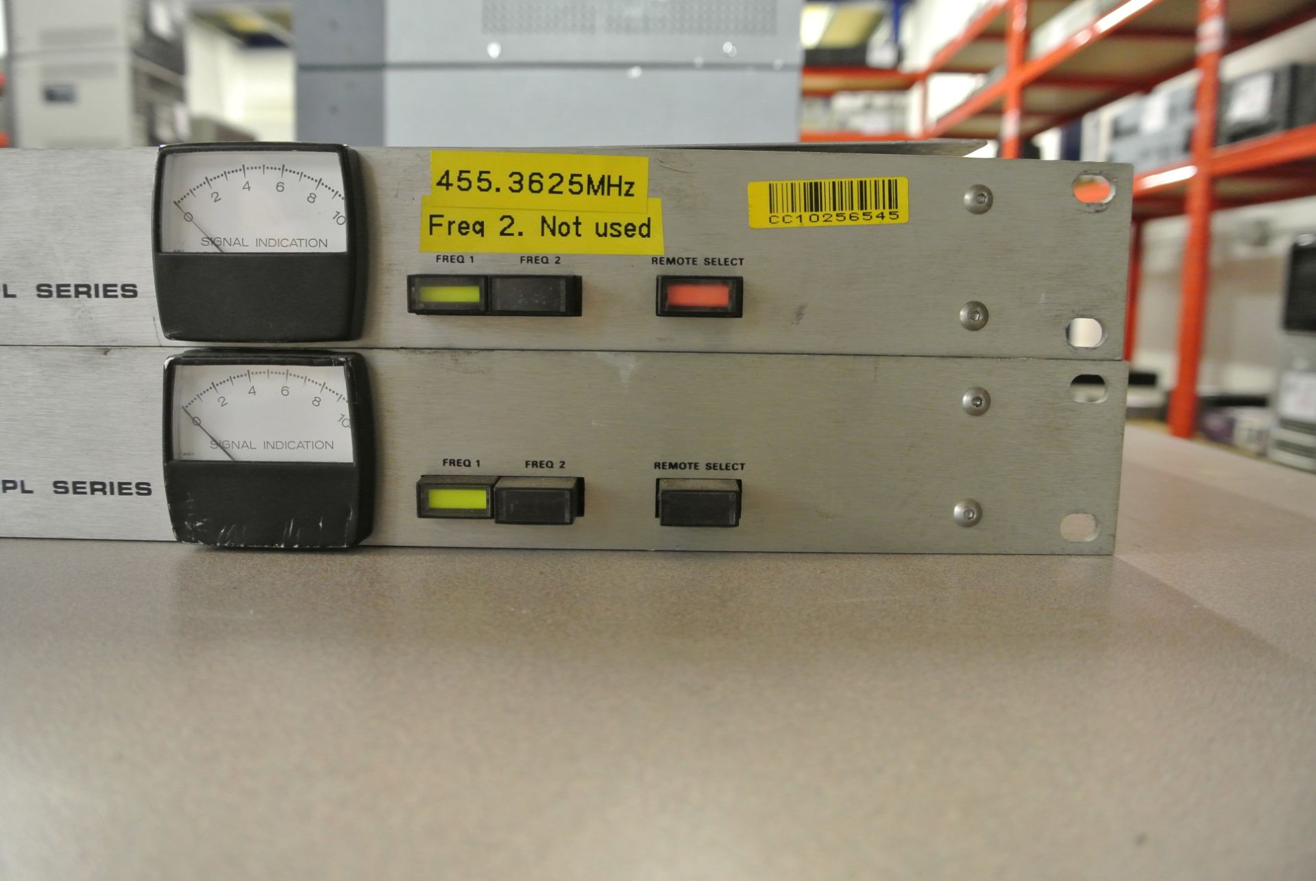 2 x Moseley Associates Inc. Remote Pickup Receiver RPL Series RPL-4C - Vintage Broadcast Receivers - Image 3 of 6