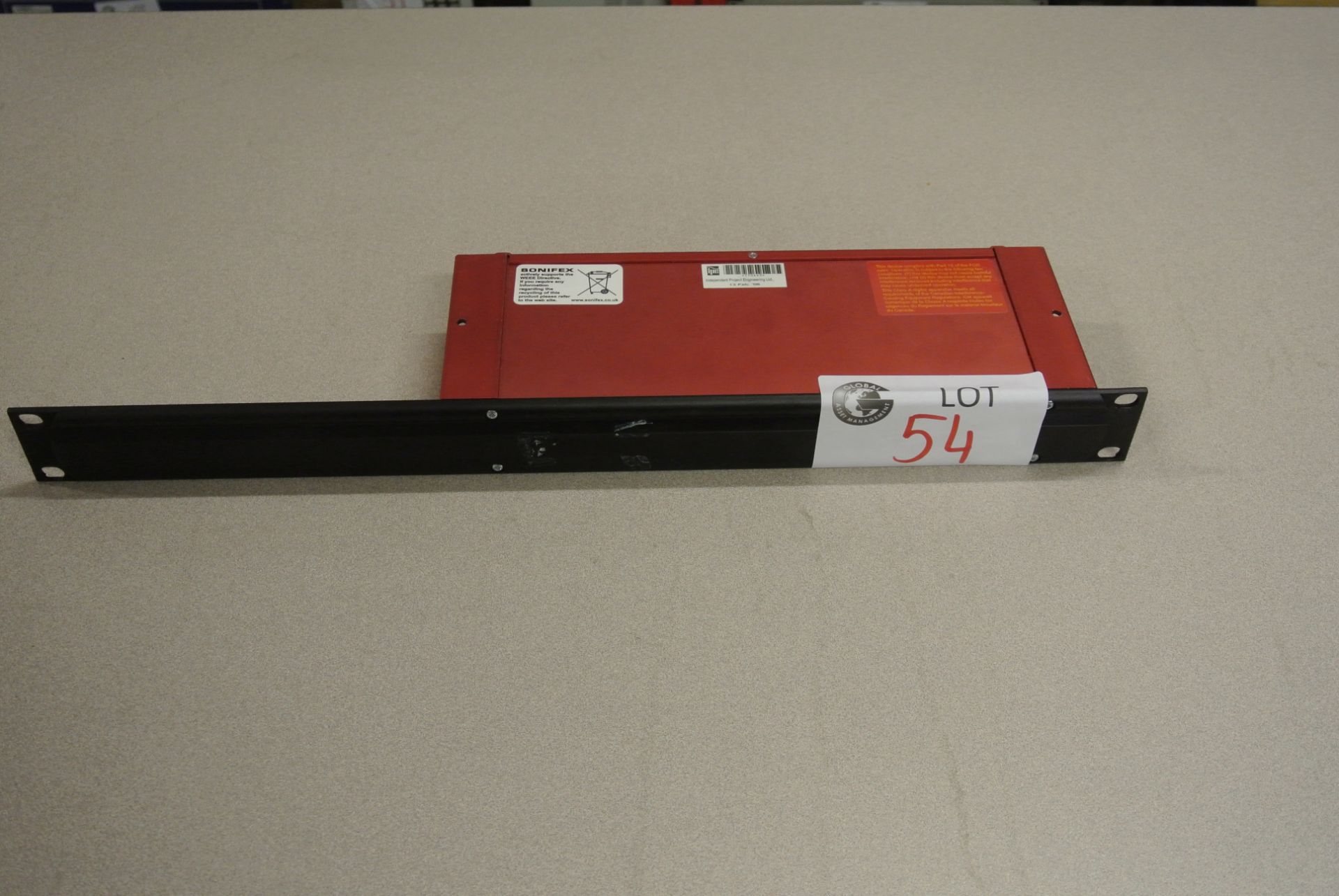 SONIFEX RedBox RB-UL2 PRO-INTERFACE Unbalanced to balanced, dual stereo - 1U 19' Rack Mount