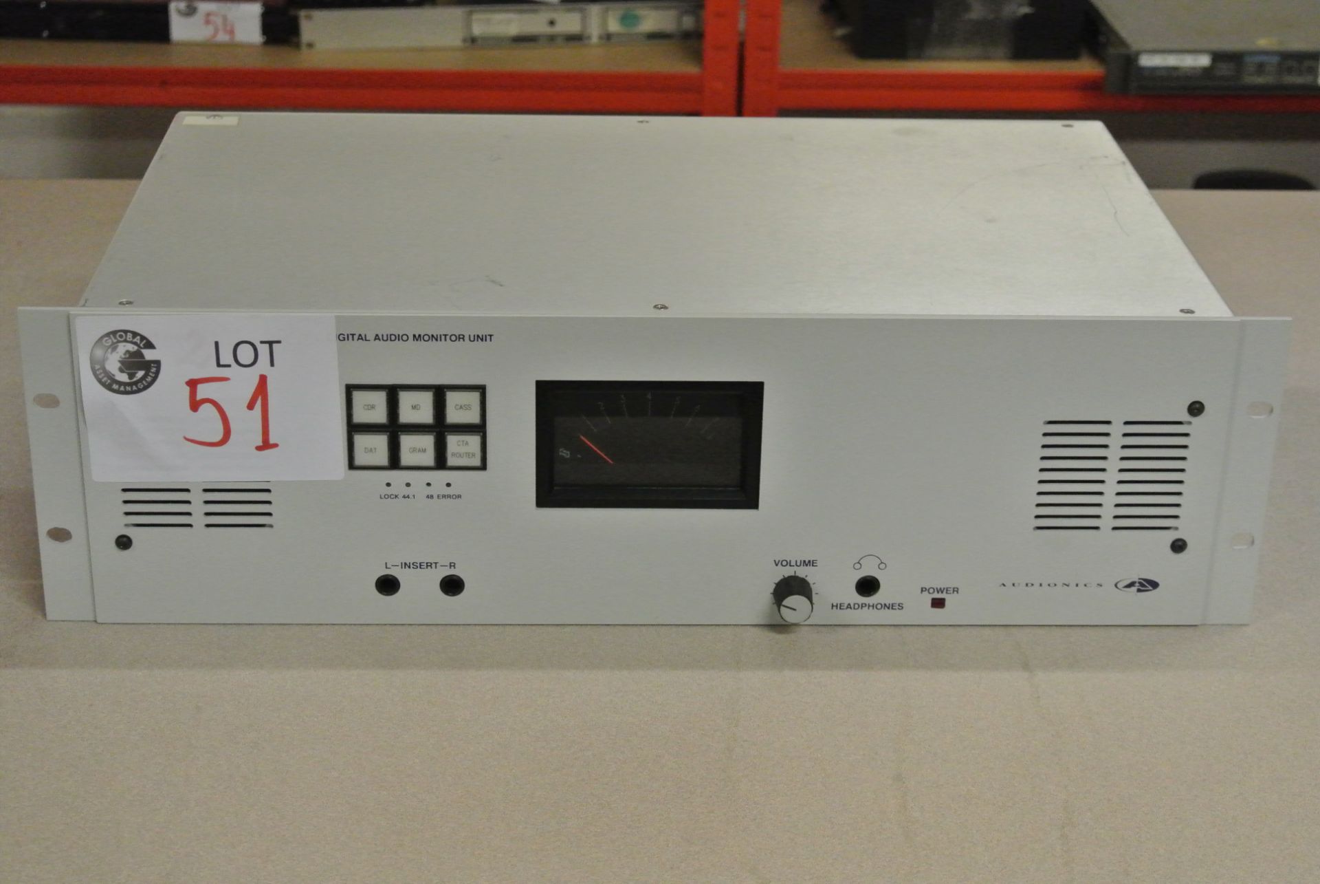 AUDIONICS SC1-D Digital Audio Monitoring Unit - 2U 19' Rack Mount