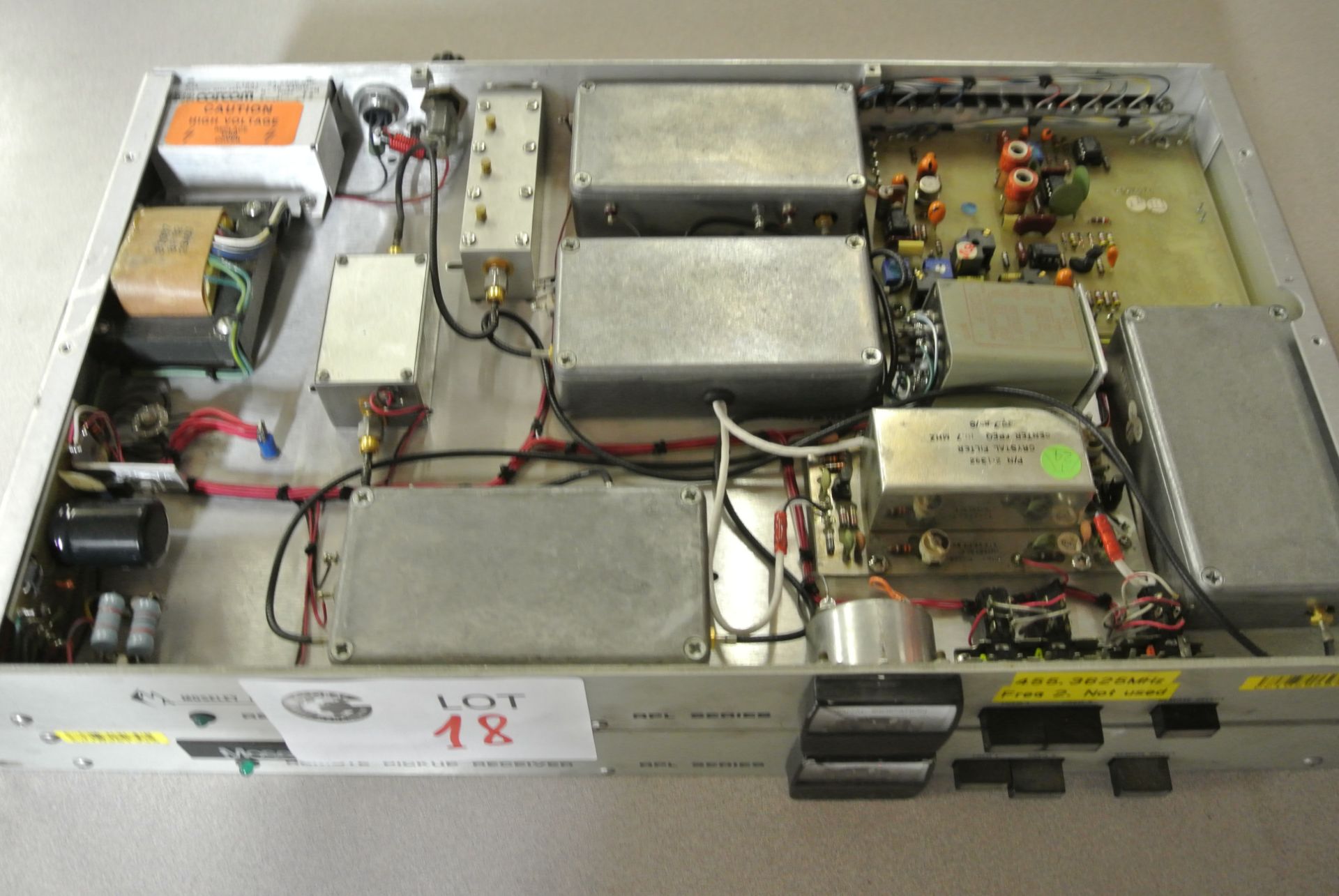 2 x Moseley Associates Inc. Remote Pickup Receiver RPL Series RPL-4C - Vintage Broadcast Receivers - Image 4 of 6