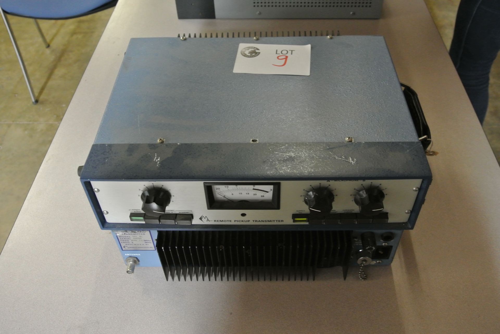 2 x Moseley Associates Inc. Remote Pickup Transmitter RPL 4C - Vintage Broadcast Transmitters