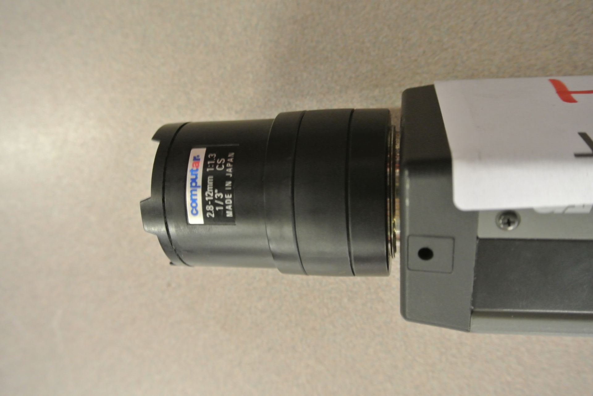 Ganz YCH-30P Colour High Res Surveillance Camera + Computar 1 x 2.8-12mm CS Mount Varifocal Lens - Image 3 of 3