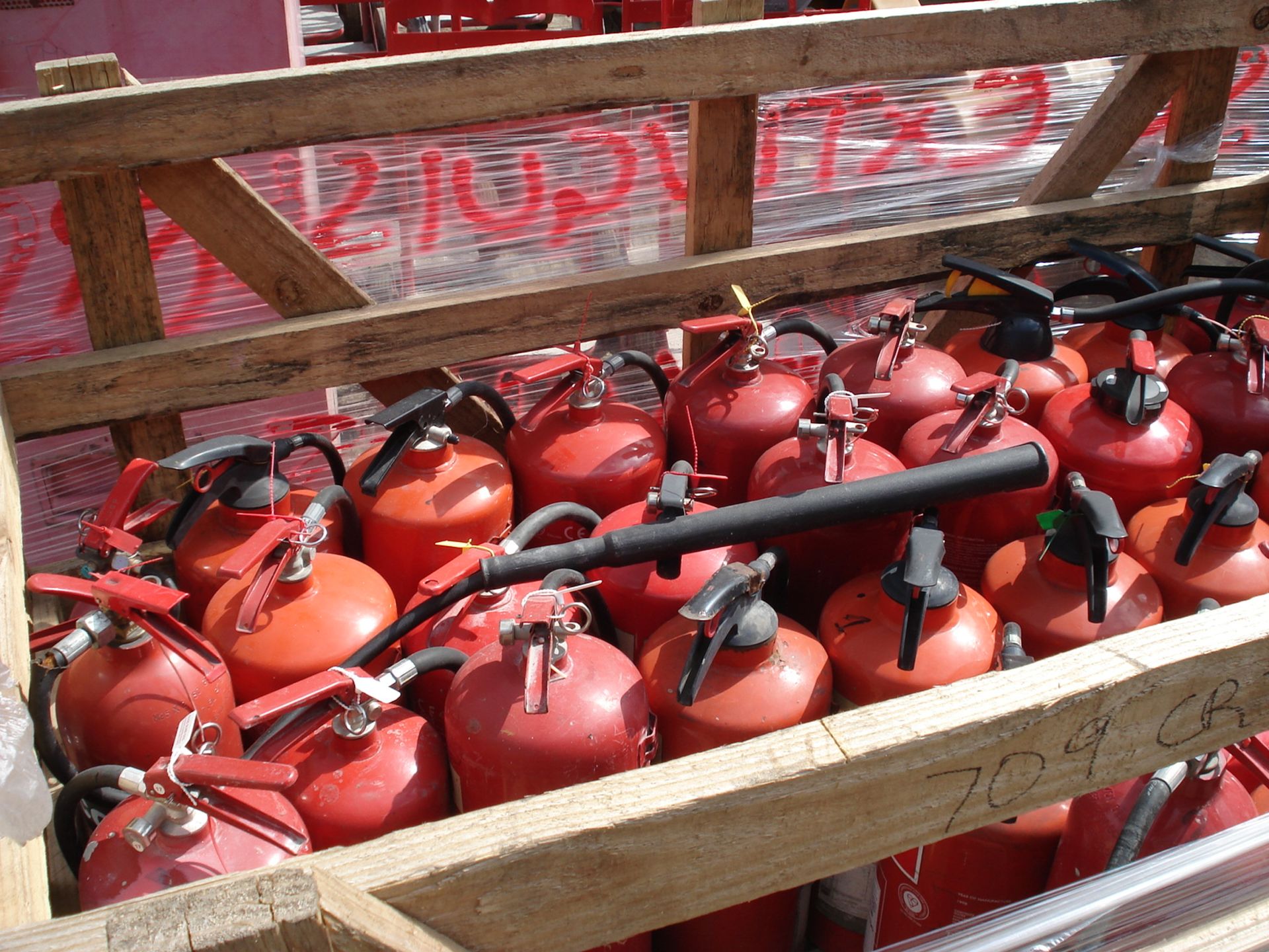 50 x Mixed Fire Extinguishers - Some in Date - Image 2 of 2