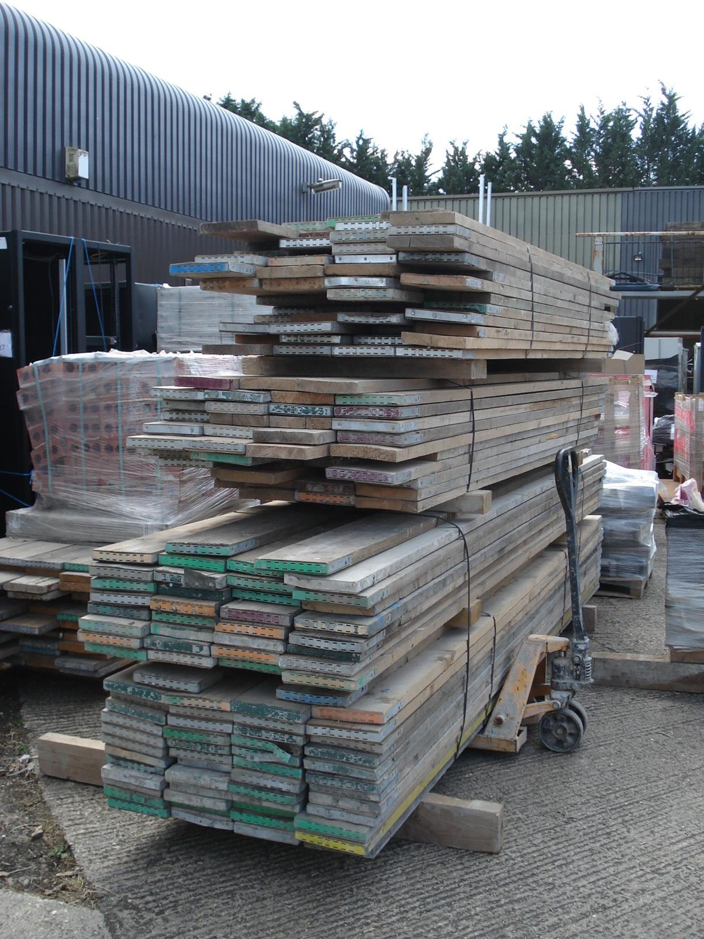 5 Stacks of Mixed Scaffold Boards - Image 2 of 3