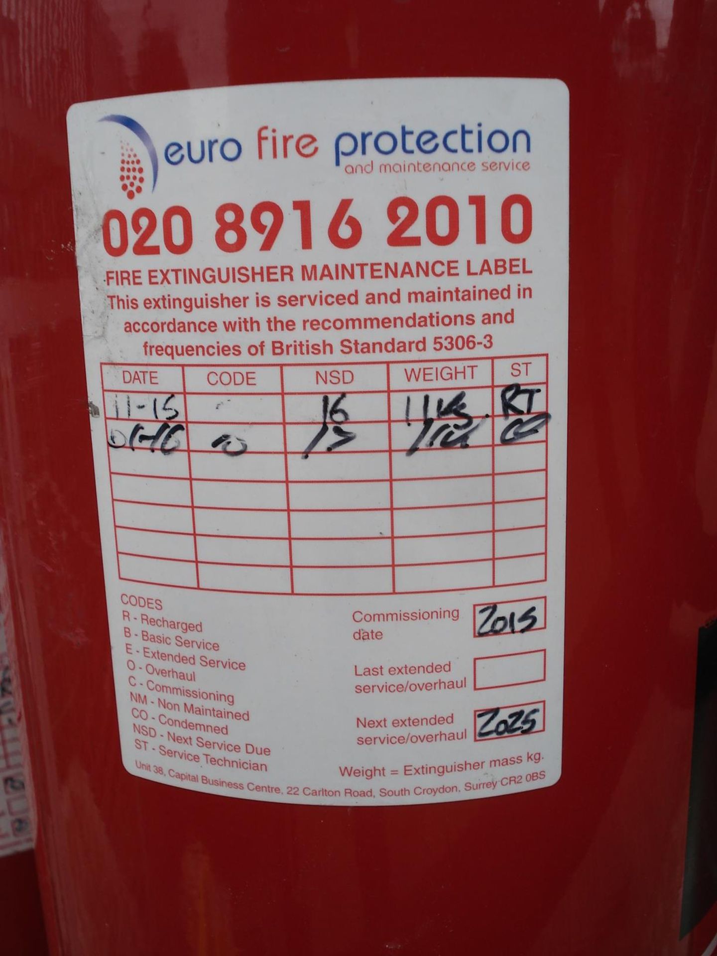 26 x Mixed Fire Extinguishers - Some in Date - Image 4 of 4