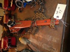 Unbranded 1.5 tonne manual chain puller