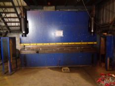 Scottish Machine Tool 225 Tower Hydraulic Down stroking press brake with light guards