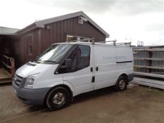 Ford Transit 85 T260m fwd panel van, registration no SW09 AUL, date of first registration 29/06/