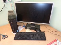 Dell Vostro PC monitor & keyboard