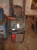 Murex transweld challenger 400 mig welder with 4c wire feed unit