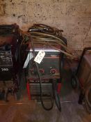 Lincoln powertec 250c mig welder, serial no. 50302670