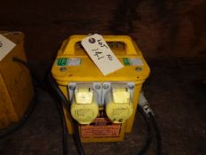 240v to 110v transformer