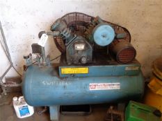 Ingersol Rand Type 30 Receiver mounted air compressor