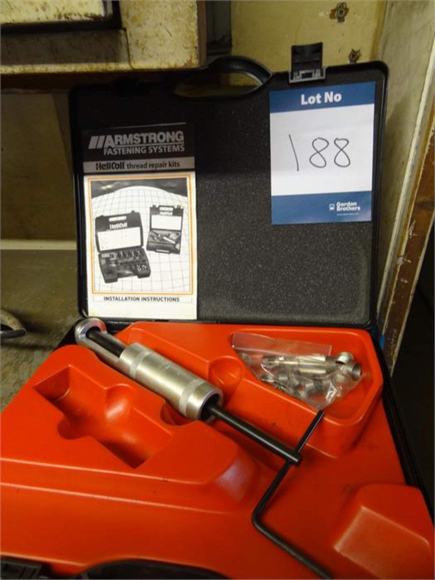 Armstrong Fastners3/8 BSF helicoil set (Lift out charge œ10 plus VAT) - Image 2 of 2