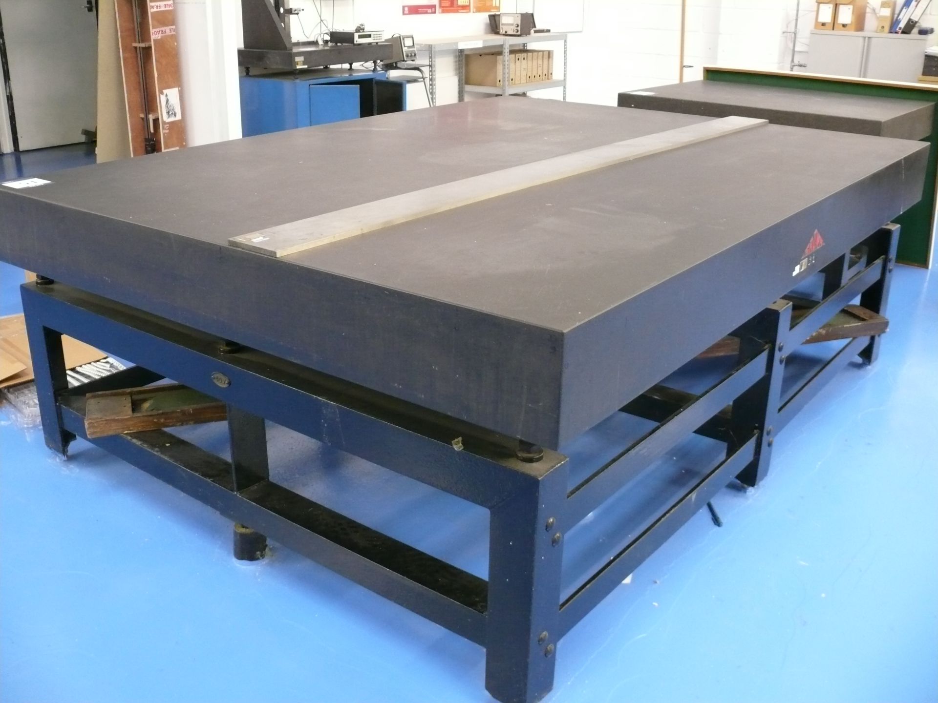 Crown granite inspection table, 2430 x 1830mm