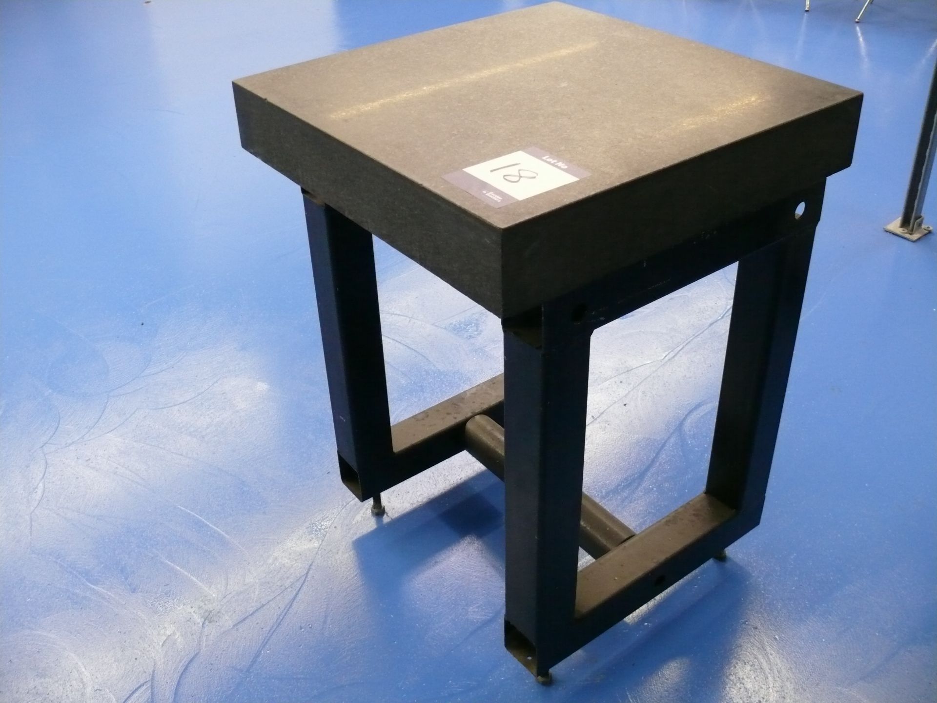 Granite inspection table, 600 x 600mm