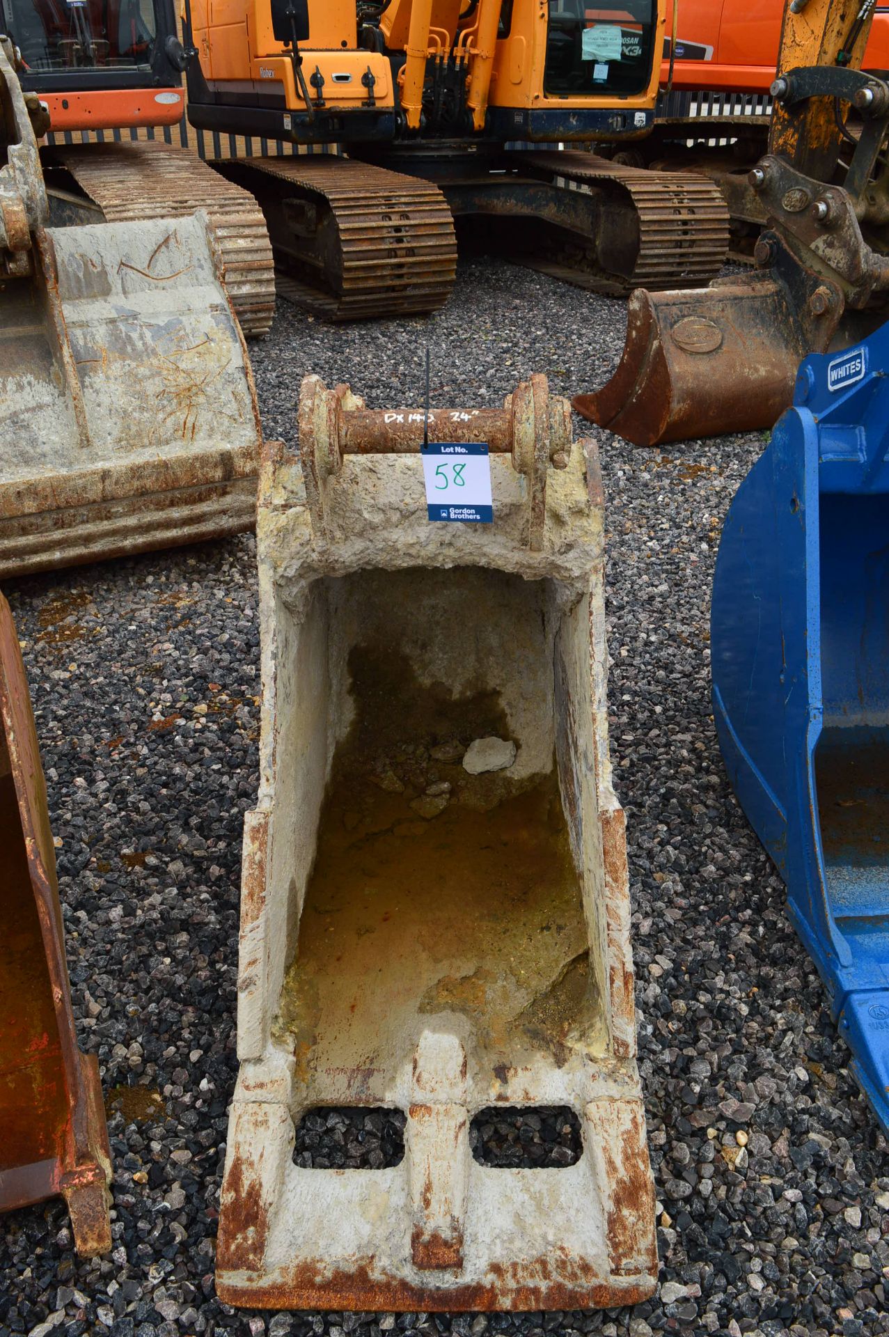 Strickland 24" digging bucket suitable for a 14 to