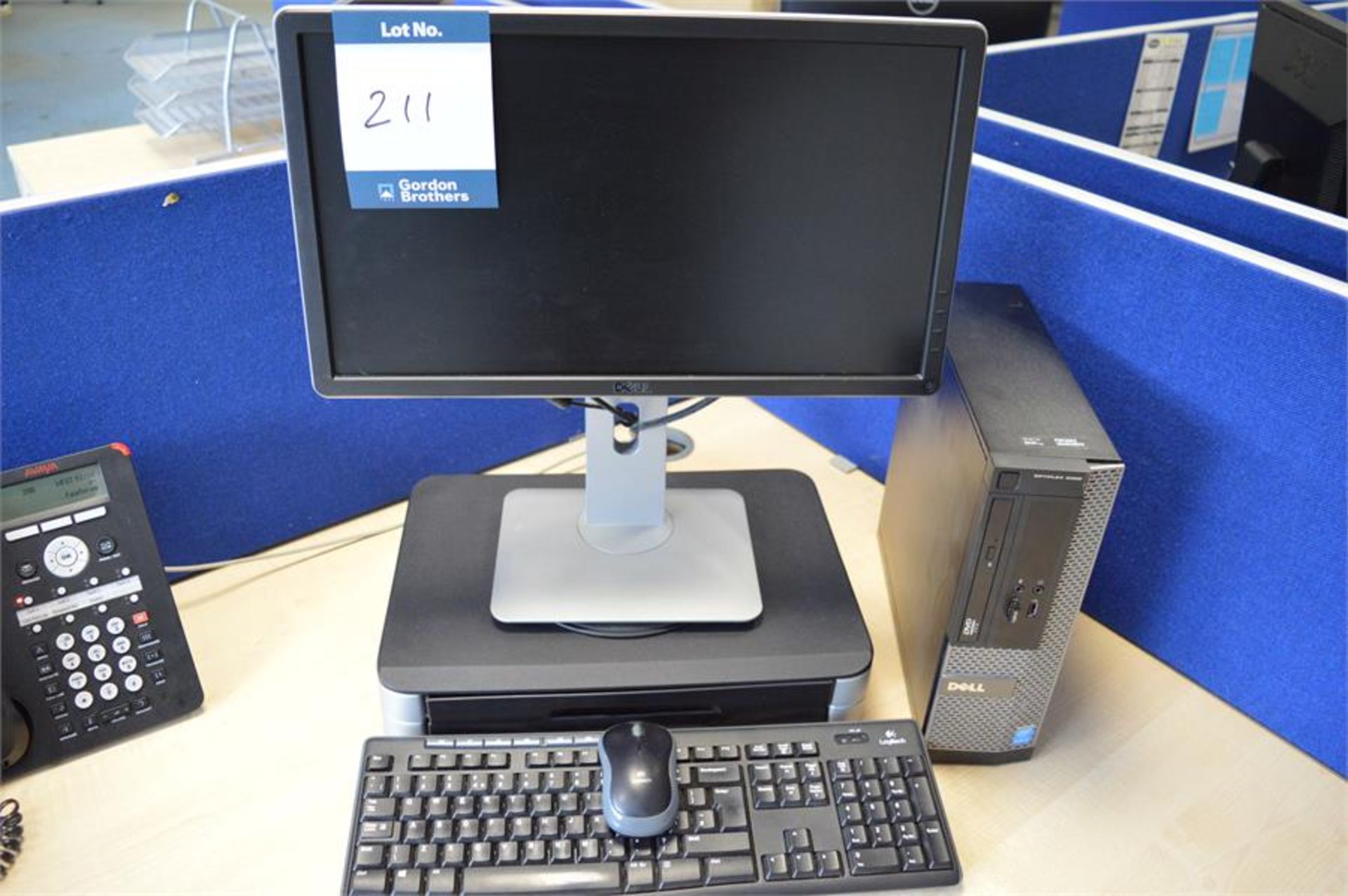 Dell, Optiplex 3020 Core i3 PC with Dell flat screen monitor, keyboard and mouse