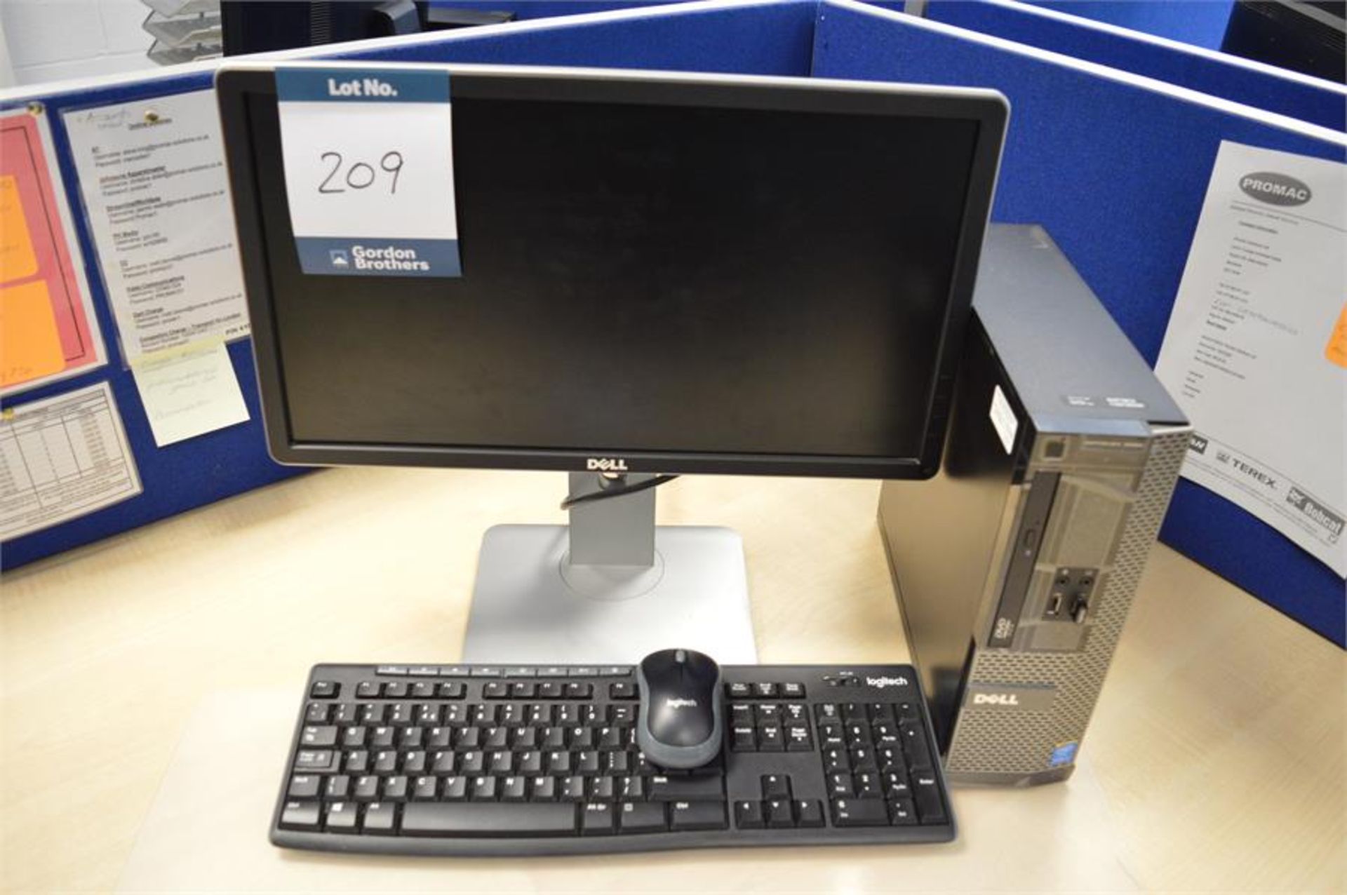 Dell, Optiplex 3020 Core i3 PC with Dell flat screen monitor, keyboard and mouse