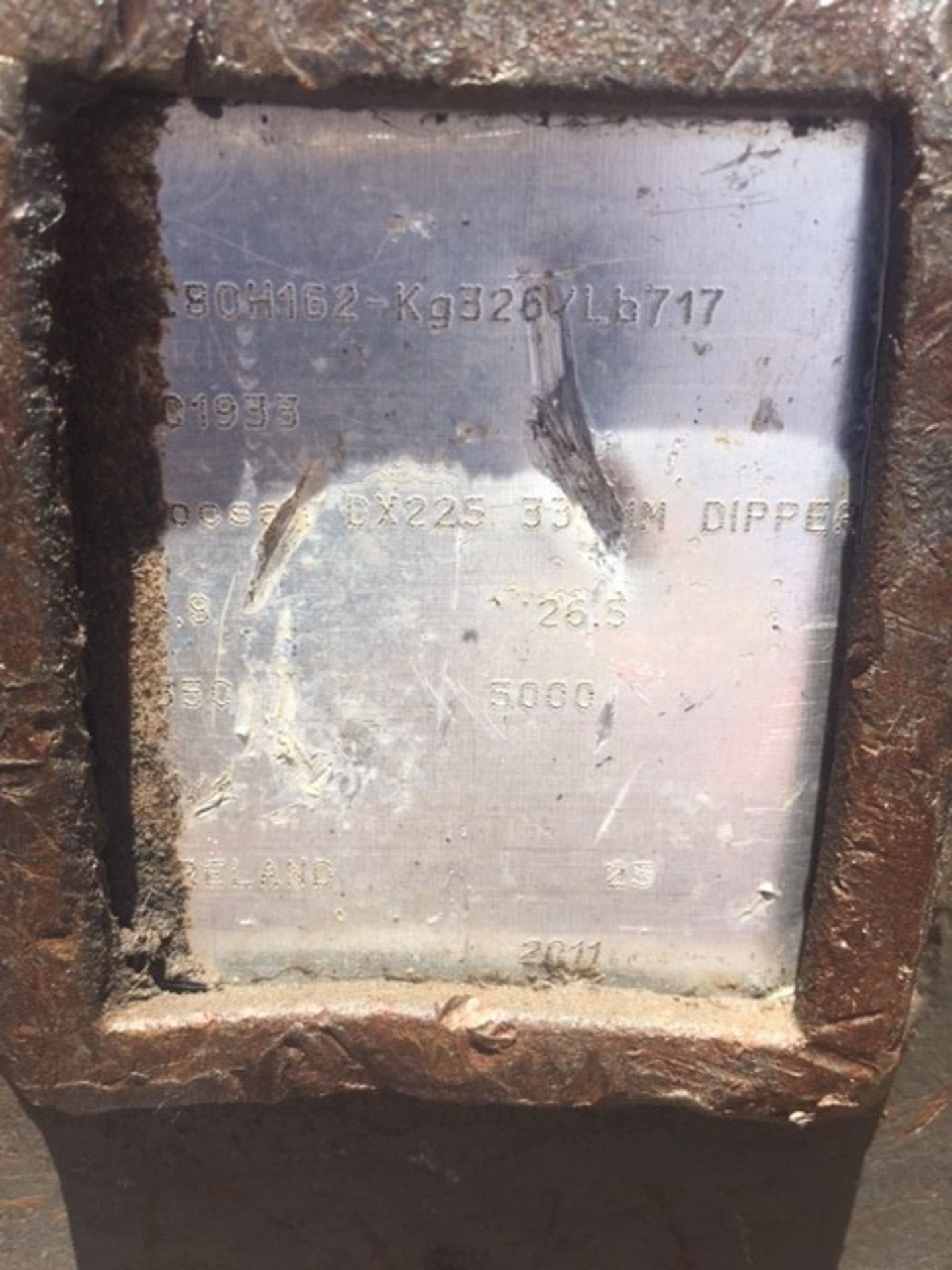 2012 Doosan DX225LC steel tracked crawler excavato - Image 11 of 21