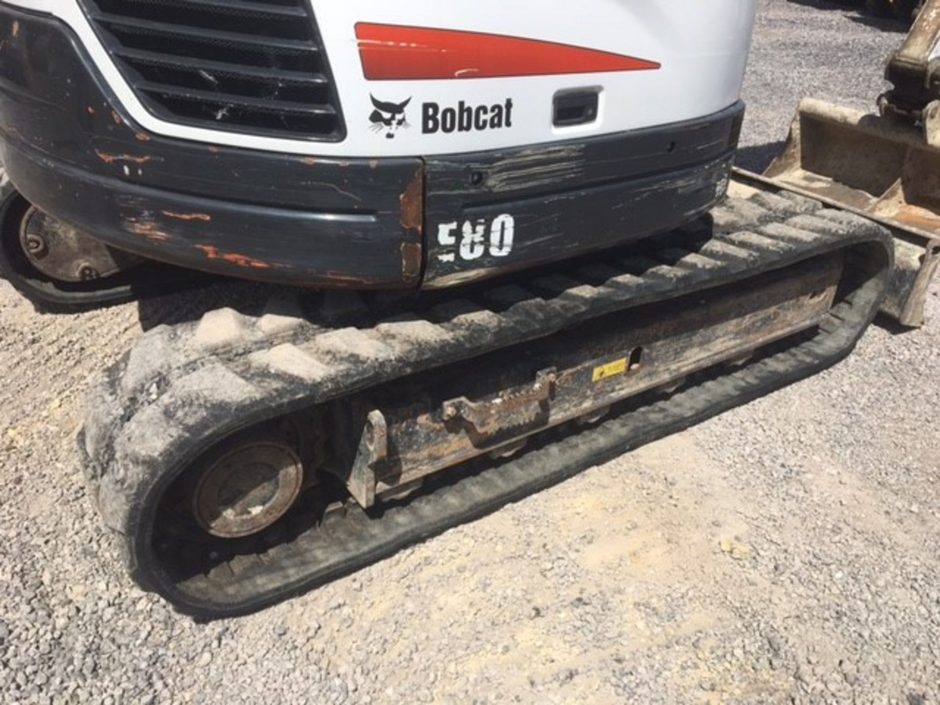2012 Bobcat E80 rubber tracked midi excavator - Image 9 of 20