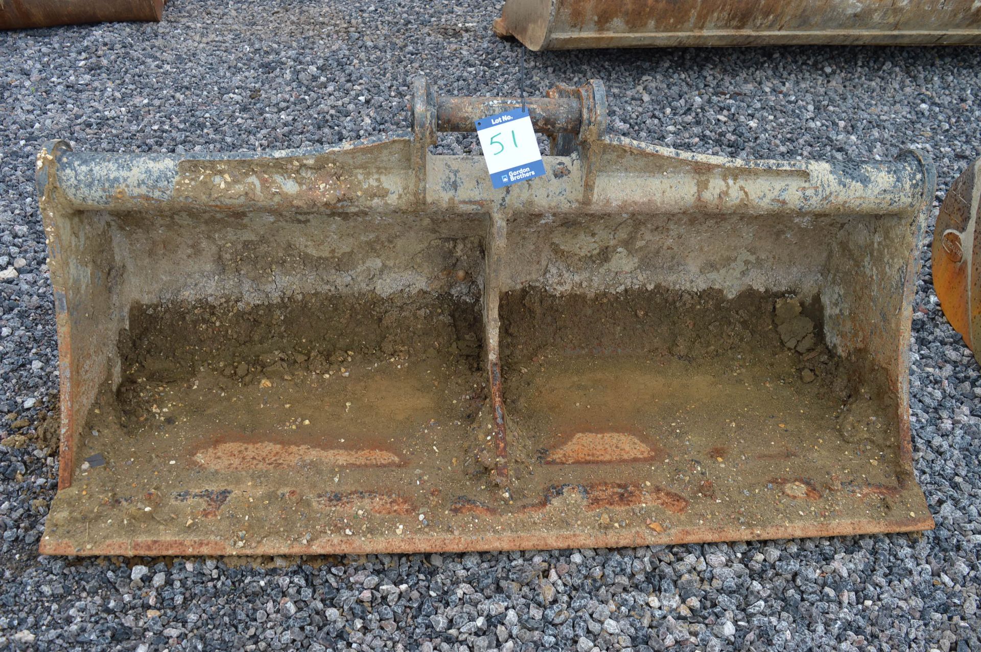 72" general purpose ditching bucket suitable for a