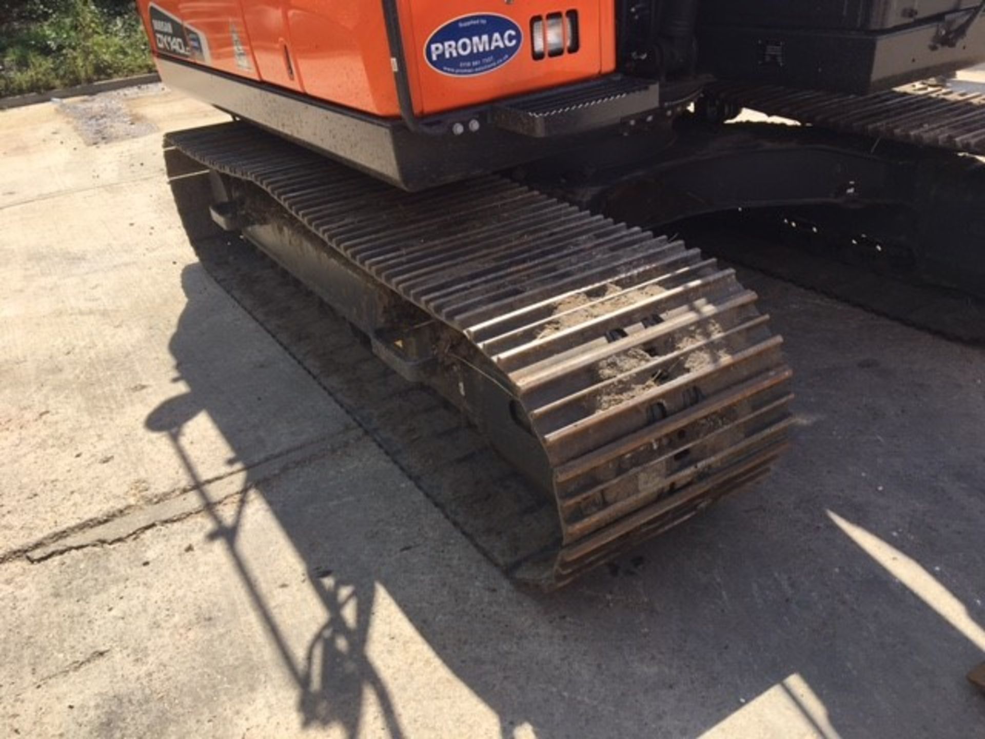 2016/17 Doosan DX140LC-5 steel tracked crawler exc - Image 19 of 21