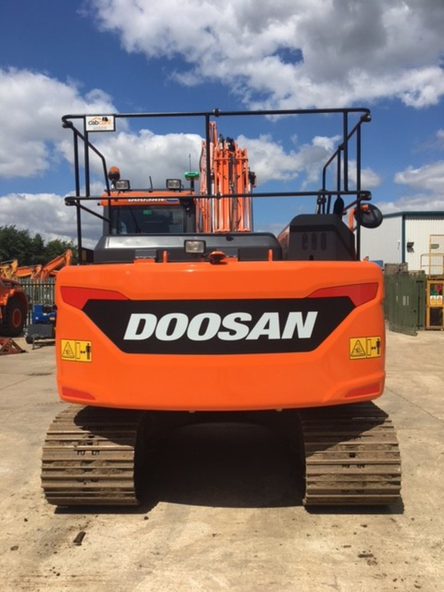 2016/17 Doosan DX140LC-5 steel tracked crawler exc - Image 3 of 21