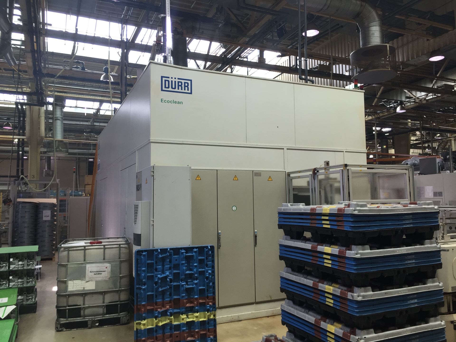 Durr Ecoclean GmbH model Ecoflex type 32W-DGI multiple chamber aquaeous washing and drying machine