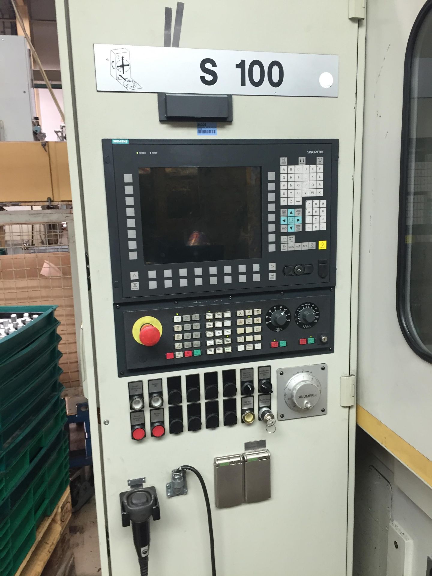 Samputensili SpA model S100 (No. 1) CNC gear hobbing machine Serial No. 180503 Year of - Image 2 of 4