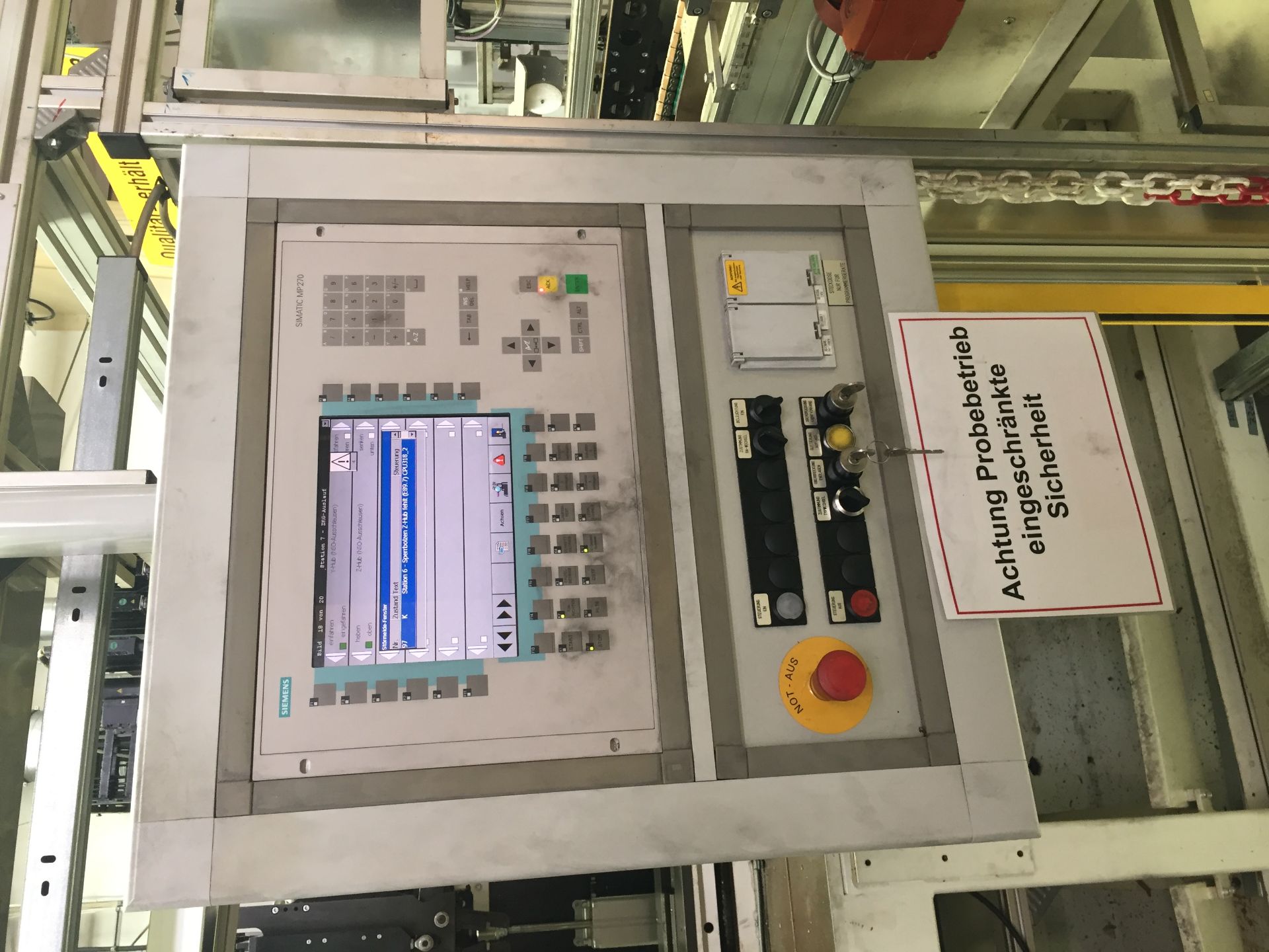 Fix Maschinenbau GmbH assembly machine configured for automatic bearing cap insertion (7 pieces) - Image 6 of 8