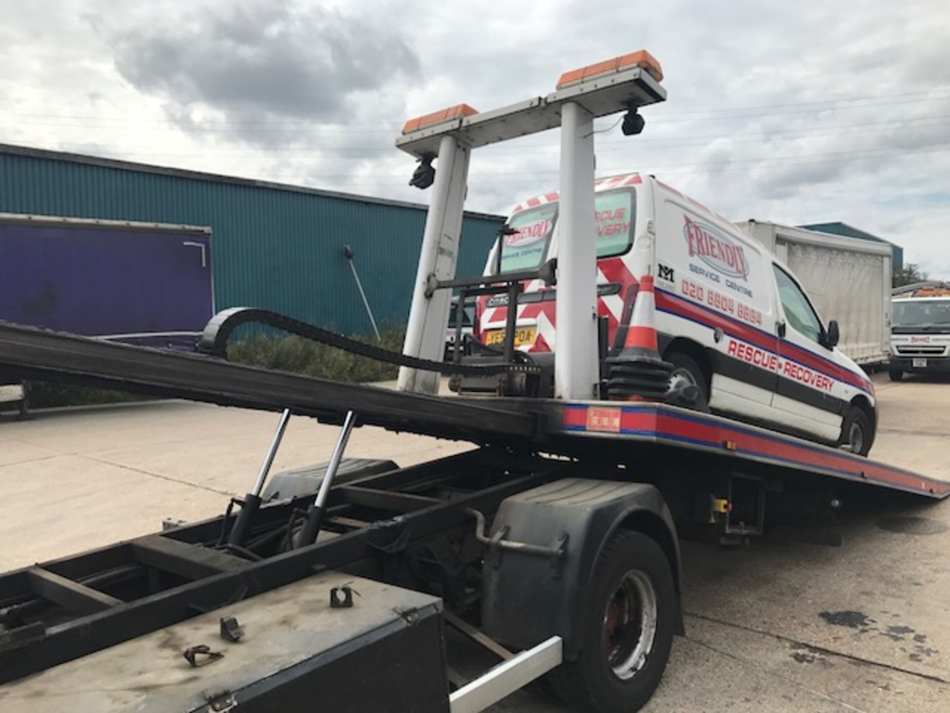 2003 Renault 10t tilt and slide crew cab breakdown recovery vehicle complete with J&J Conversions - Image 6 of 16