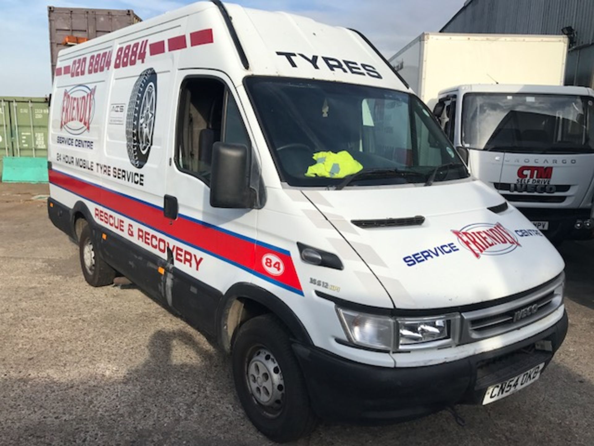 2005 Iveco Daily 35C15 MWB panel van complete with Anderson jump-start sockets Registration: CN54