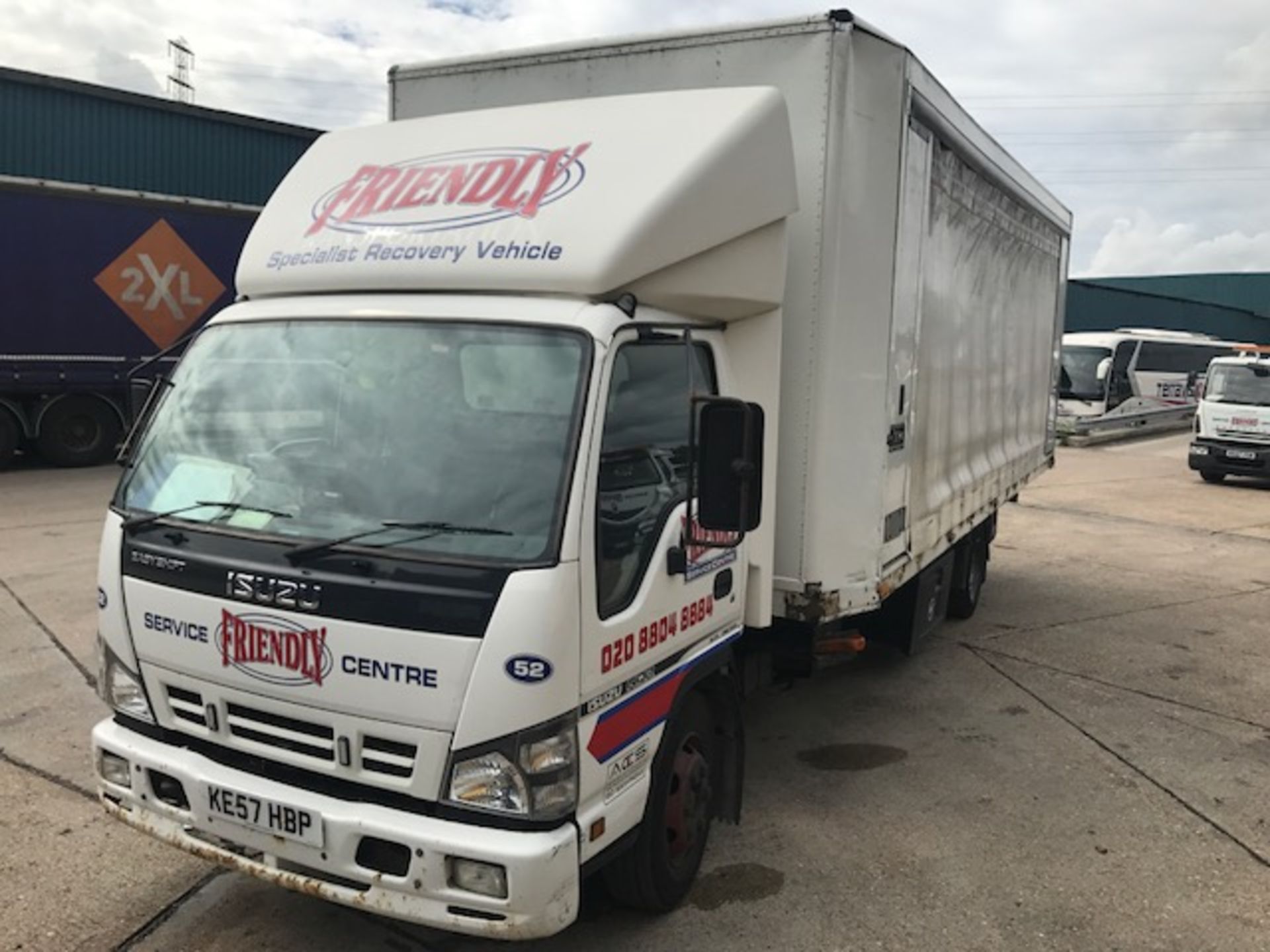 2008 Isuzu NQR Easy Shift 70 7.5T tilt and slide breakdown recovery vehicle complete with - Image 2 of 16