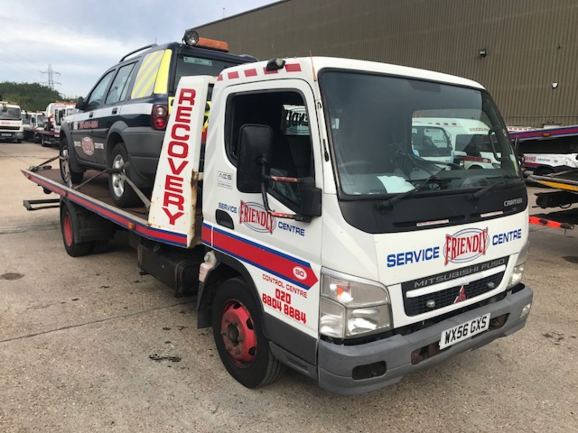 2006 Mitsubishi Fuso 7.5T tilt and slide breakdown recovery vehicle complete with Pro-Build