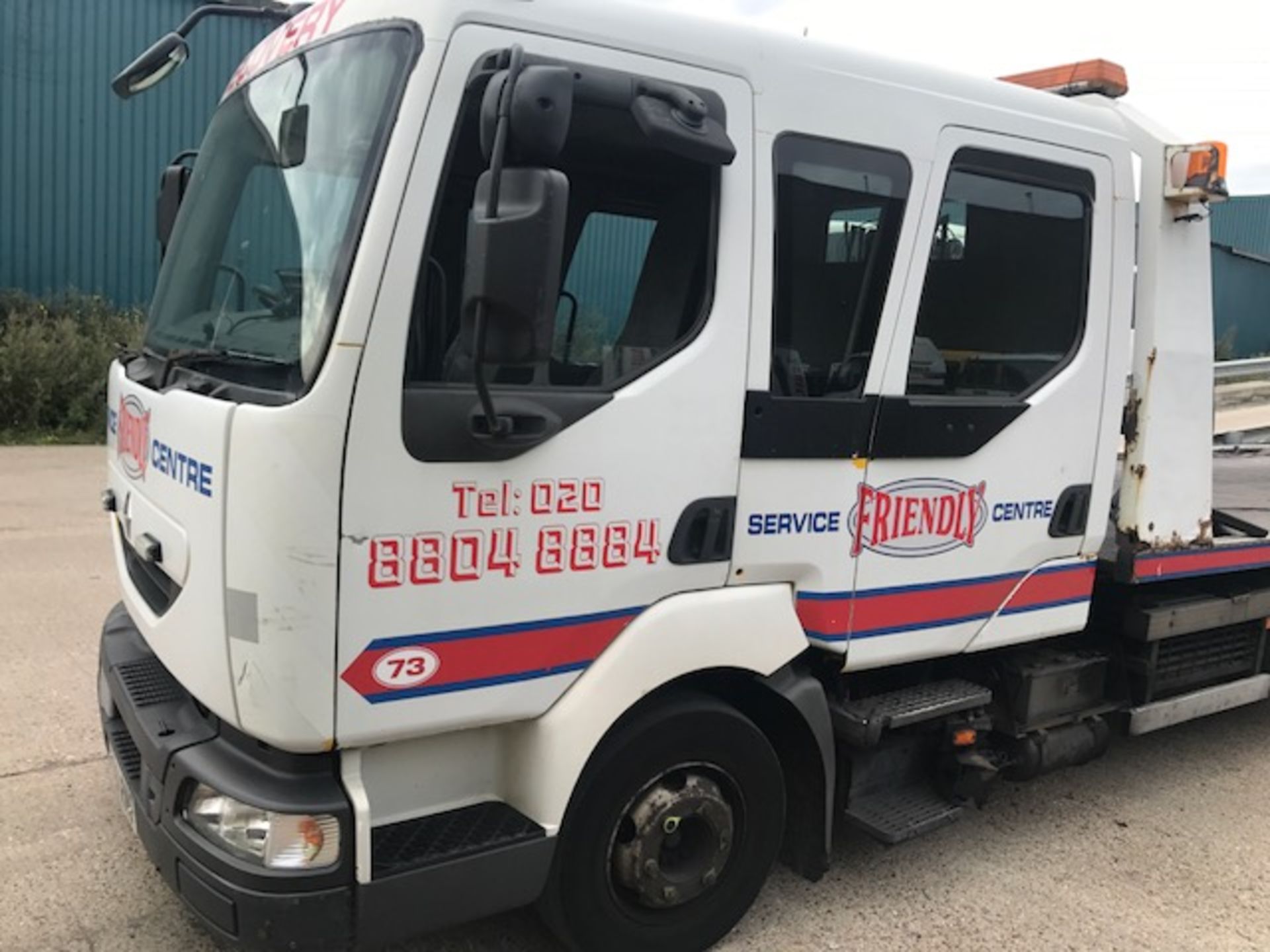 2002 Renault Midlum 10T crew cab breakdown recovery vehicle complete with winch and built in - Image 5 of 13