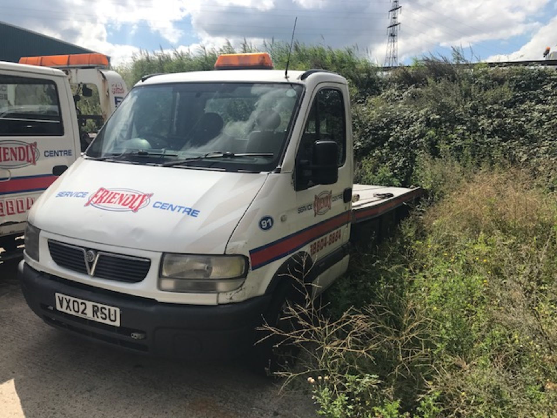 2002 Vauxhall Movano Dti 3500 LWB breakdown recovery vehicle Registration: VX02 RSU - Date of - Image 2 of 12