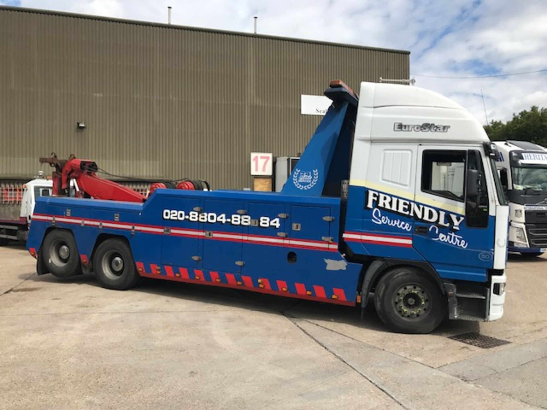 1997 Iveco Eurostar 40026T sleeper cab breakdown recovery vehicle complete with Boniface body, - Image 4 of 41