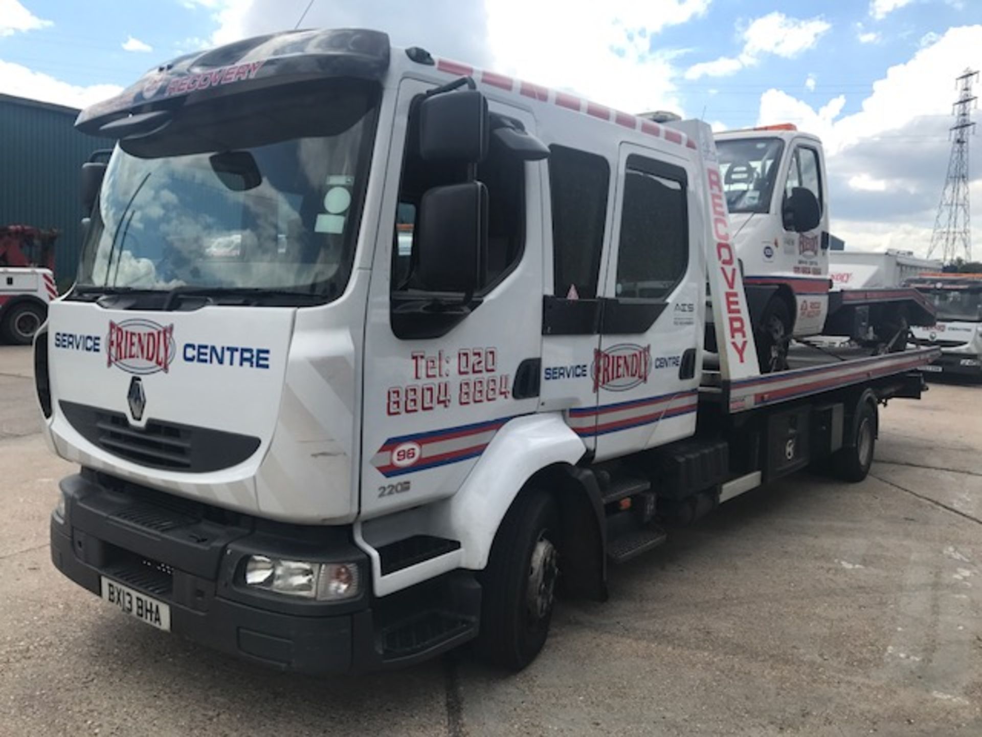 2013 Renault Midlum 220 Dxi crew cab tilt and slide breakdown recovery vehicle complete with spec. - Image 3 of 14
