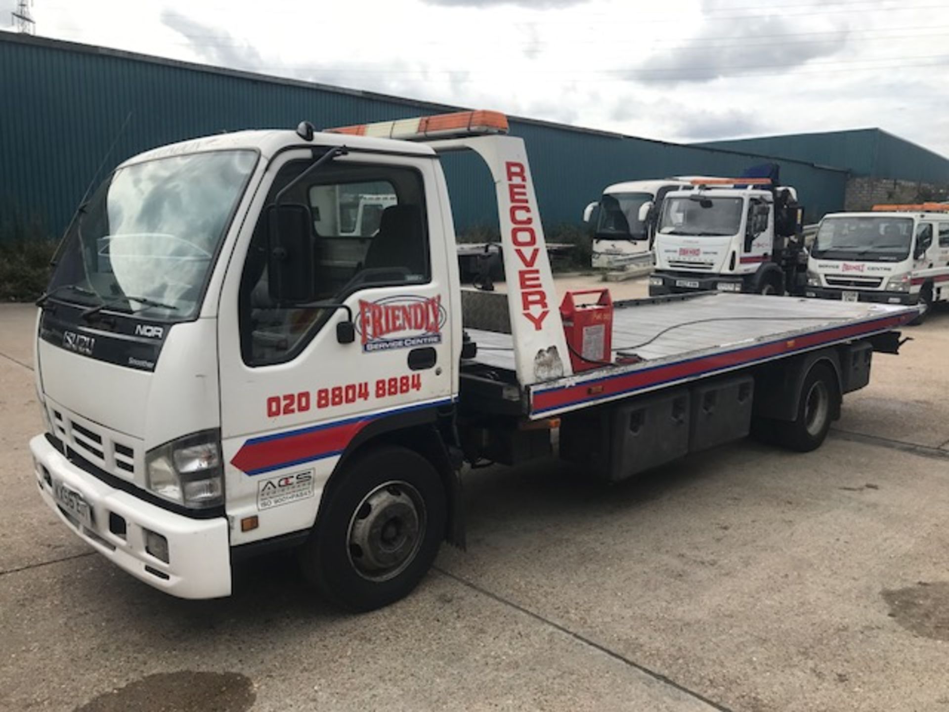 2006 Isuzu NQR 70 7.5T Easyshift breakdown recovery vehicle complete with Powertec body, winch and