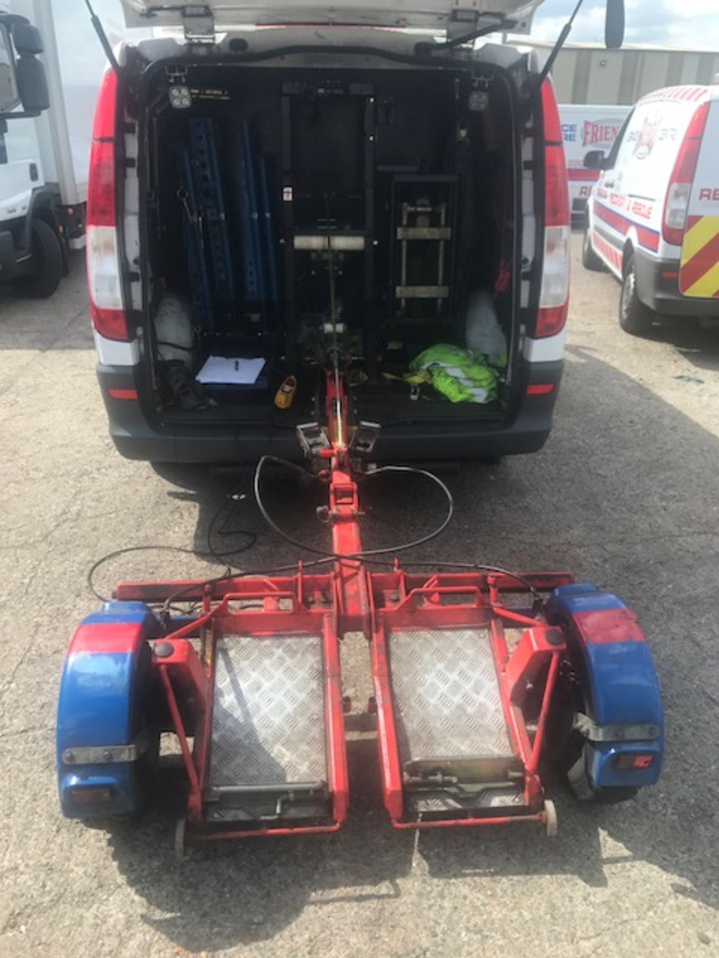 2013 Mercedes Vito 113 CDi recovery and rescue panel van complete with Intertrade Engineering - Image 6 of 16