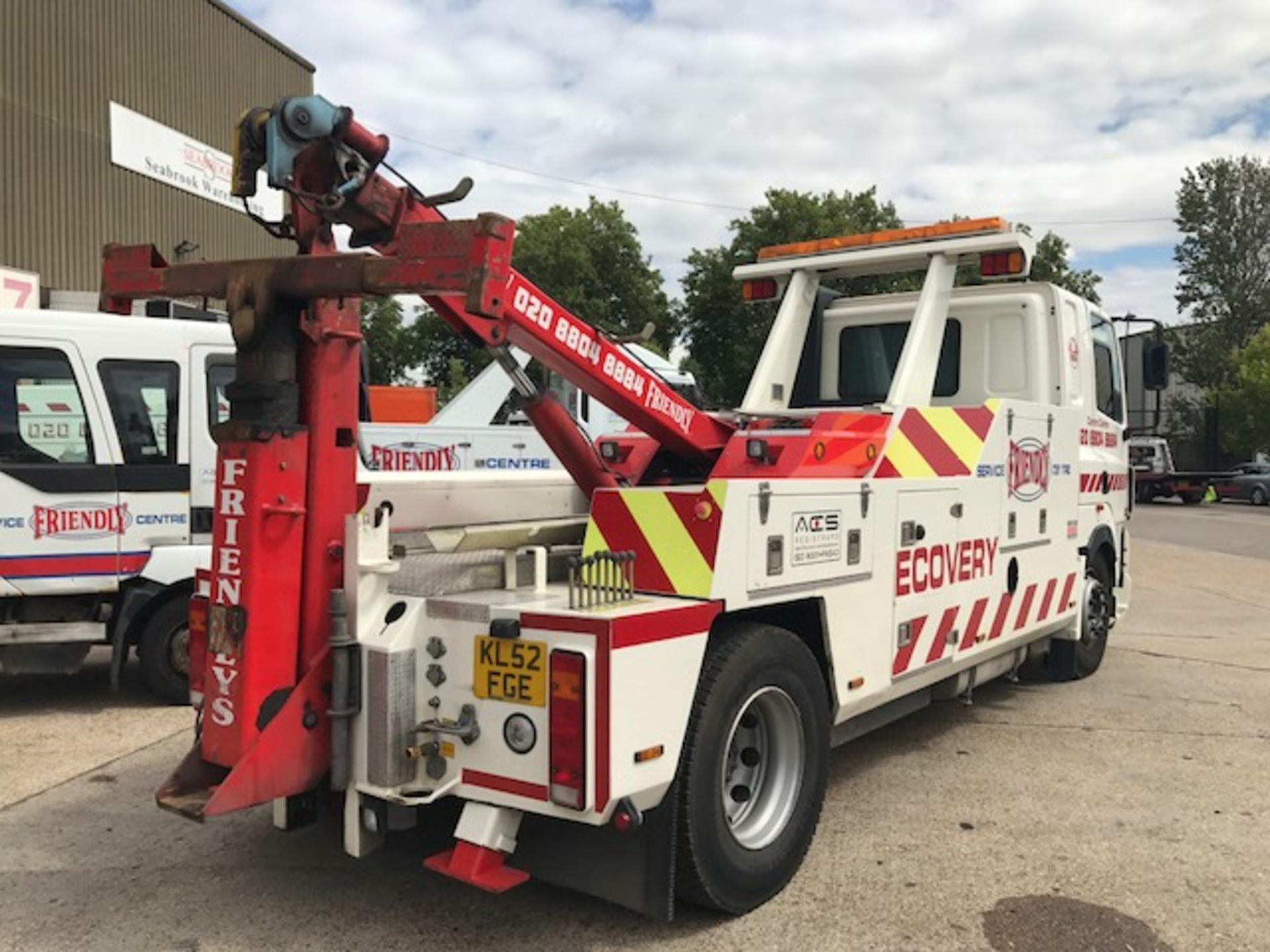 2003 DAF CF85 34018T sleeper cab breakdown recovery vehicle complete with Roger Dyson Group body and - Image 6 of 27