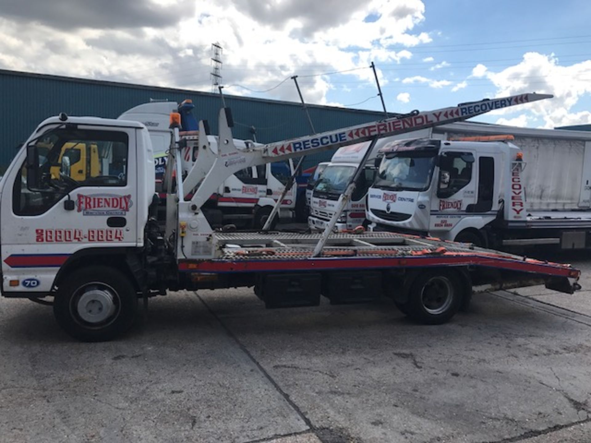 2007 Isuzu NQR 70 7.5T twin deck breakdown recovery vehicle complete with Worldwide Recovery - Image 4 of 14