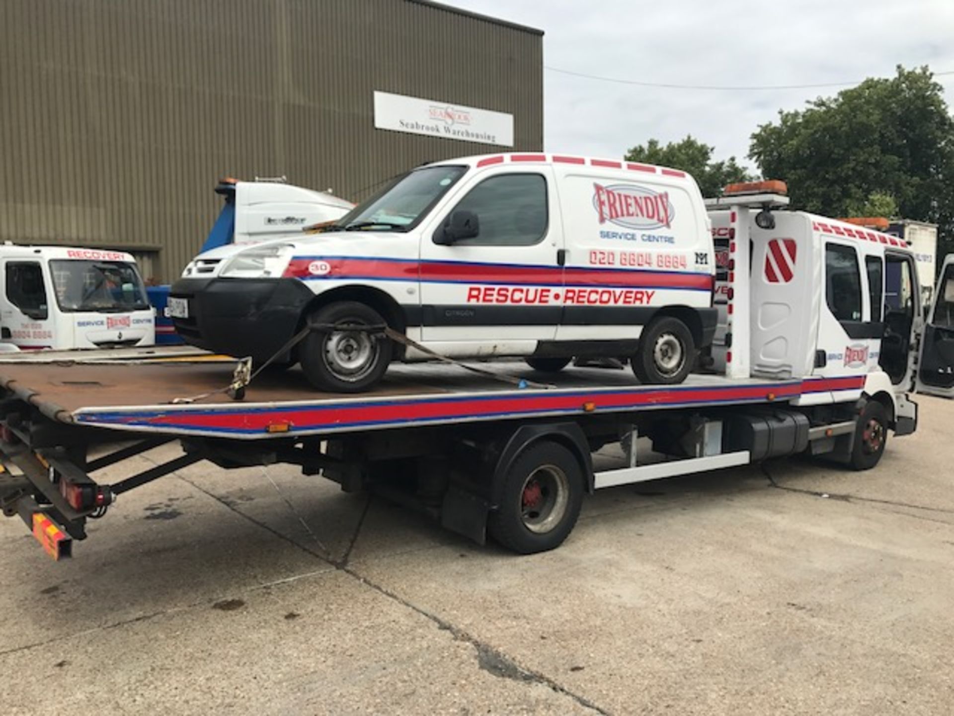 2003 Renault 10t tilt and slide crew cab breakdown recovery vehicle complete with J&J Conversions - Image 4 of 16