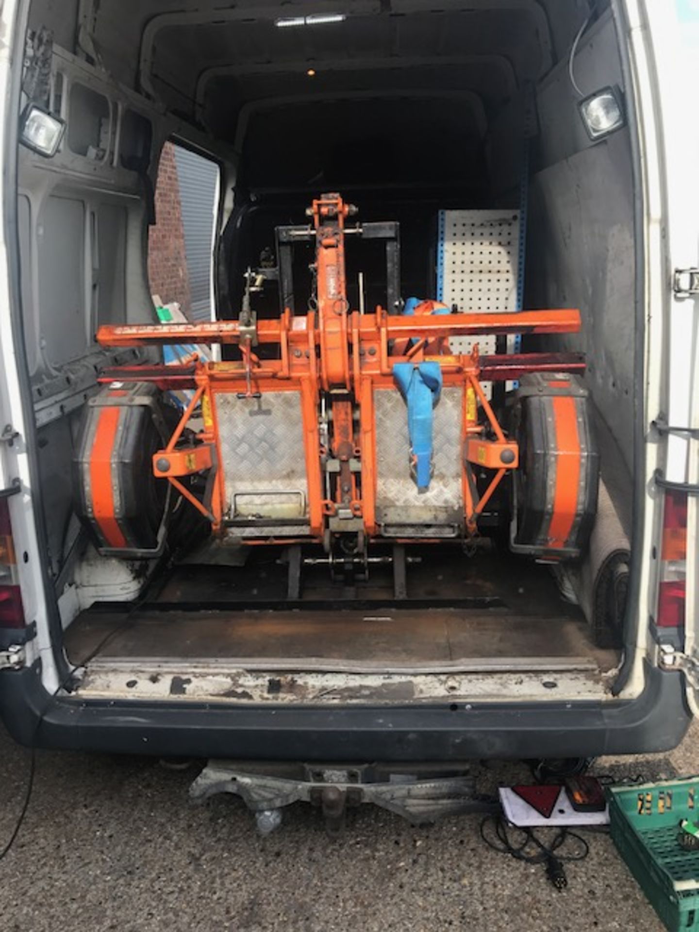 2005 Ford Transit T350 panel van complete with Intertrade Engineering Limited towing dolly, Model: - Image 7 of 22