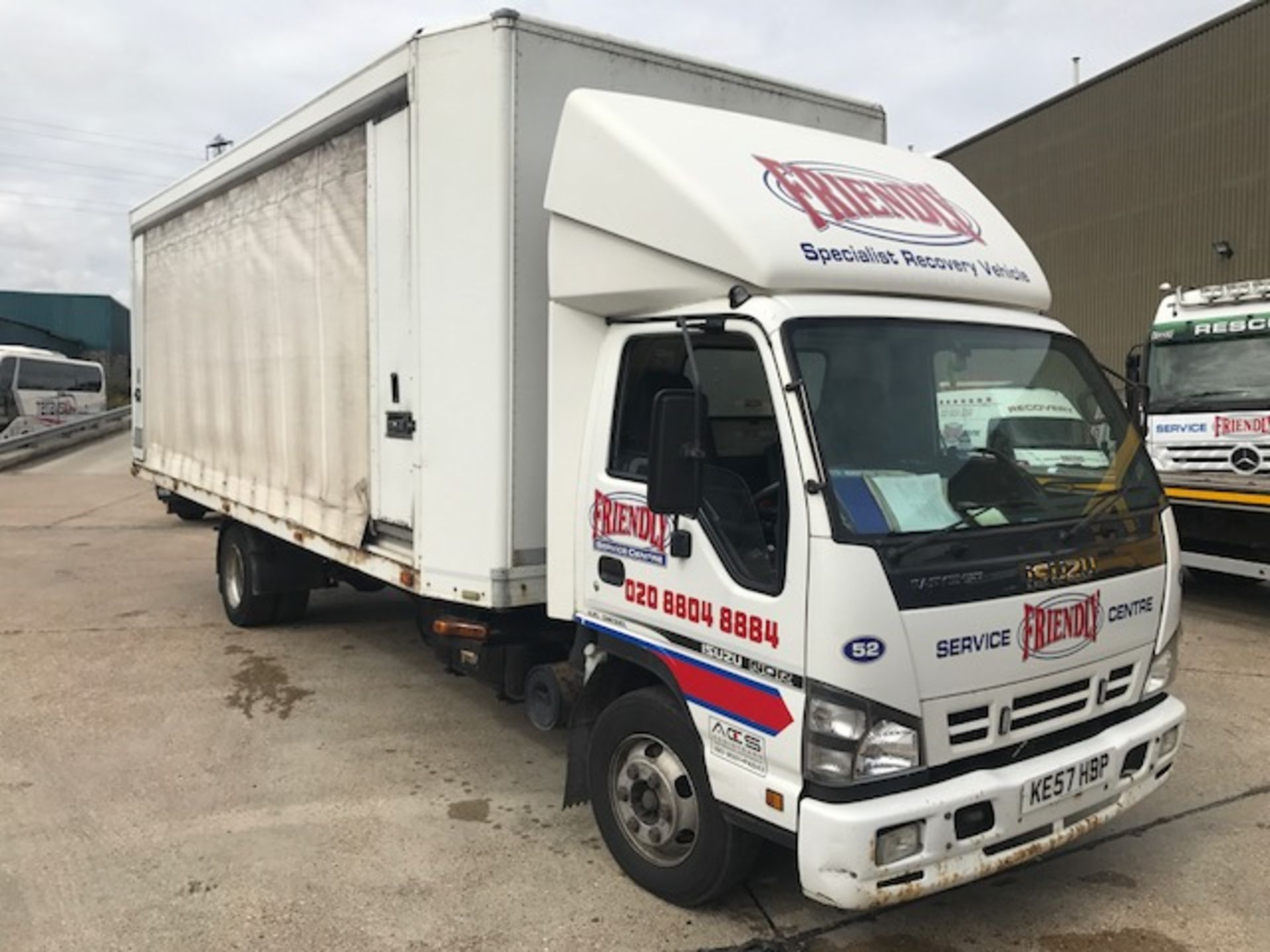2008 Isuzu NQR Easy Shift 70 7.5T tilt and slide breakdown recovery vehicle complete with